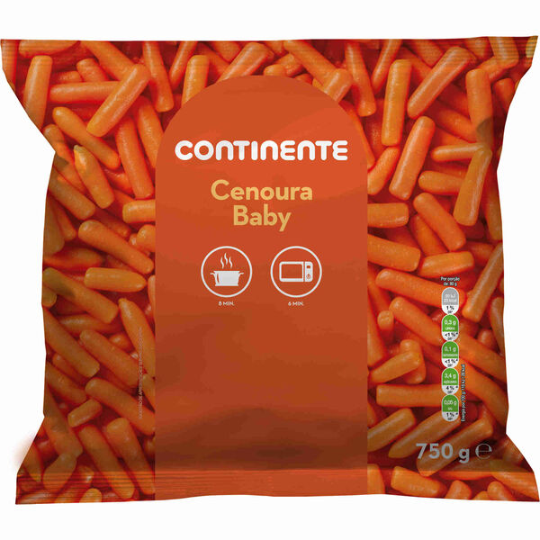 Cenoura Baby Continente