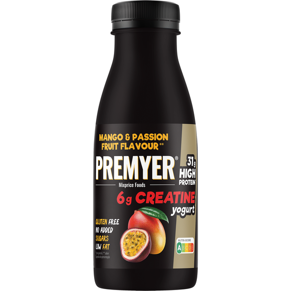 Iogurte Líquido Proteína Manga e Maracujá com Creatina Premyer