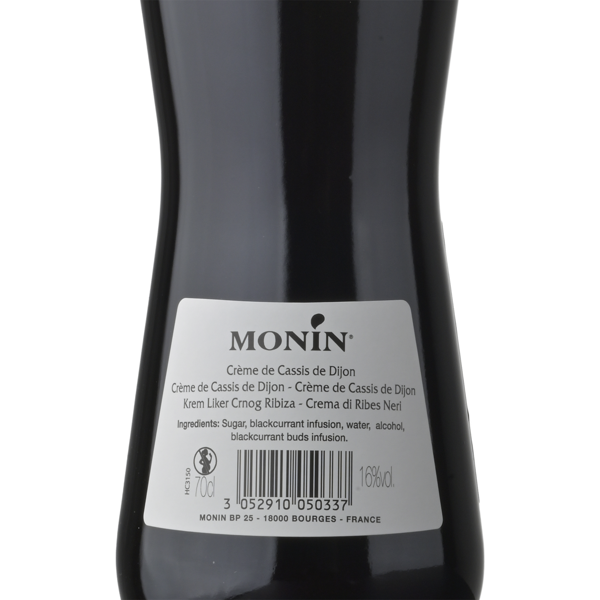 La Liqueur de Monin Cassis de Dijon Licor