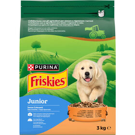 Ra&ccedil;&atilde;o para C&atilde;o J&uacute;nior Frango e Legumes Purina Friskies