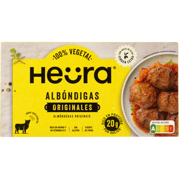 Almôndegas Proteína Vegetal Heura