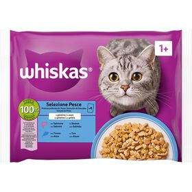 Comida H&uacute;mida para Gato Adulto Peixe Whiskas