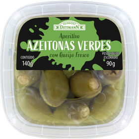 Azeitona Verde com Queijo Fresco