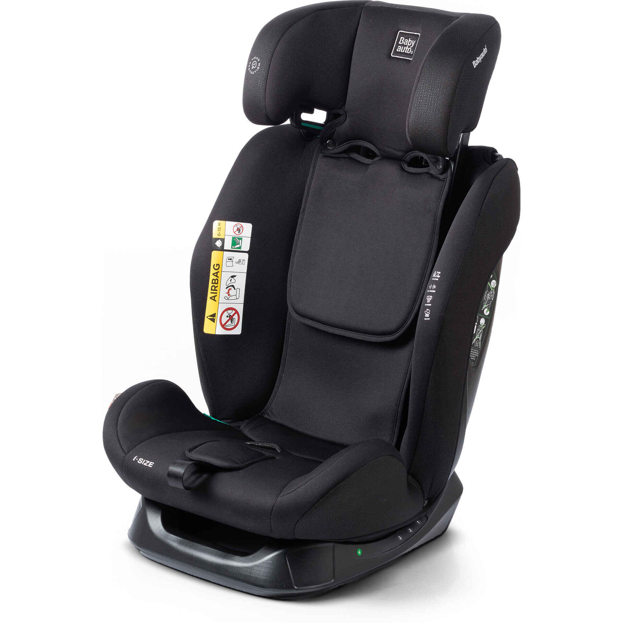 Cadeira Auto I-Size 40-150cm Lolo Belt Preto