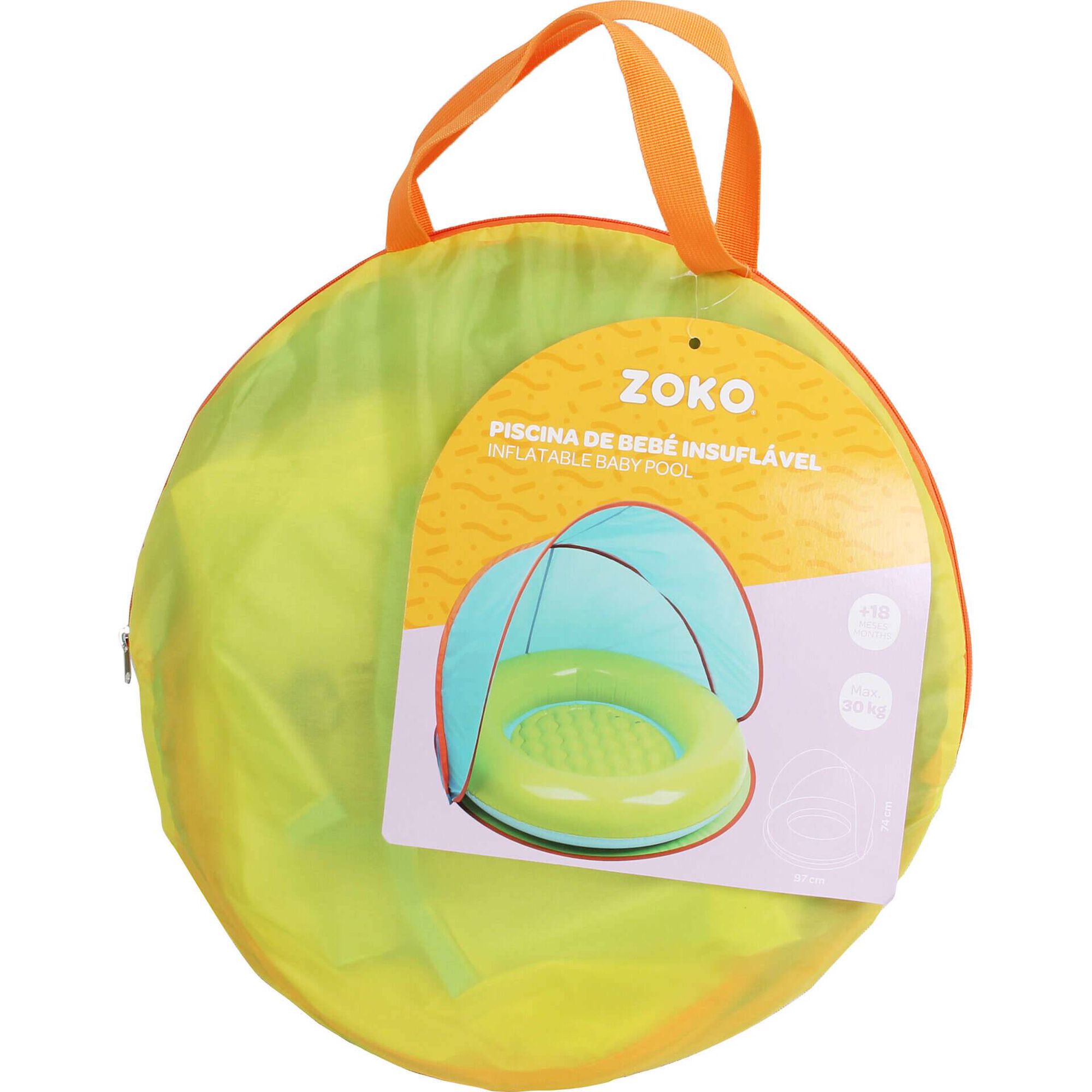 Zoko - Piscina de Beb&eacute; Insufl&aacute;vel 97x74cm