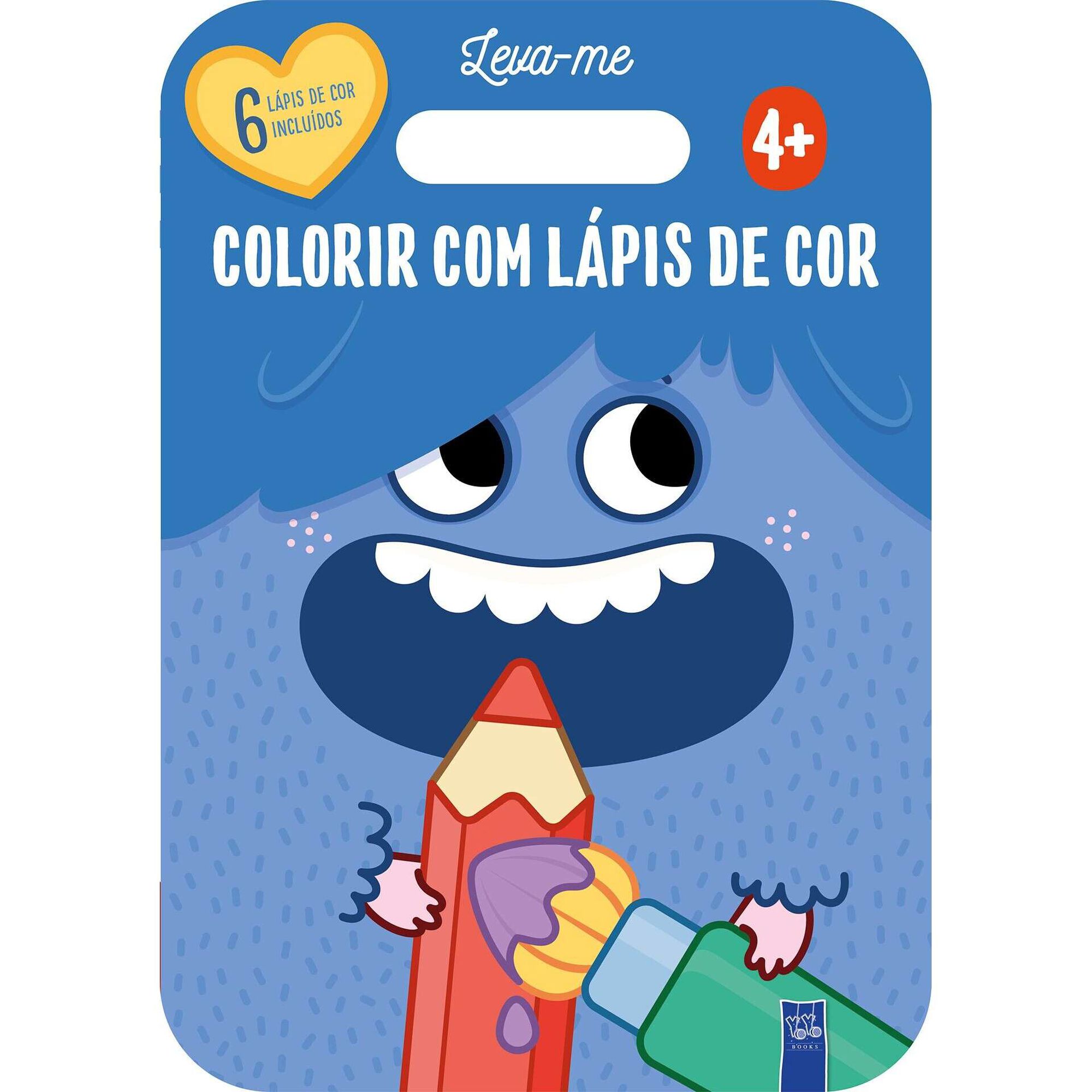 Leva-me - Colorir com Lápis de Cor 4+ Azul Leva-me - Colorir com Lápis de Cor 4+ Azul