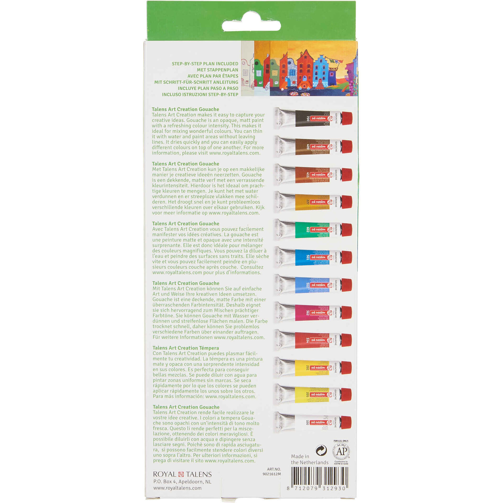 Guaches 12ml Talens