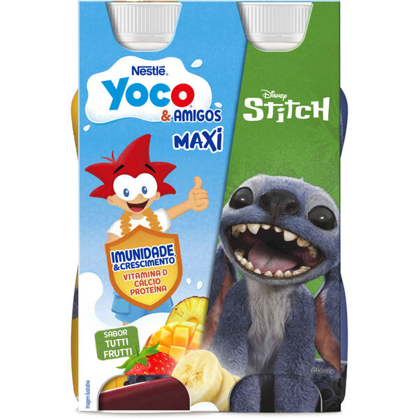 Iogurte Líquido Maxi Tutti Frutti Infantil Yoco