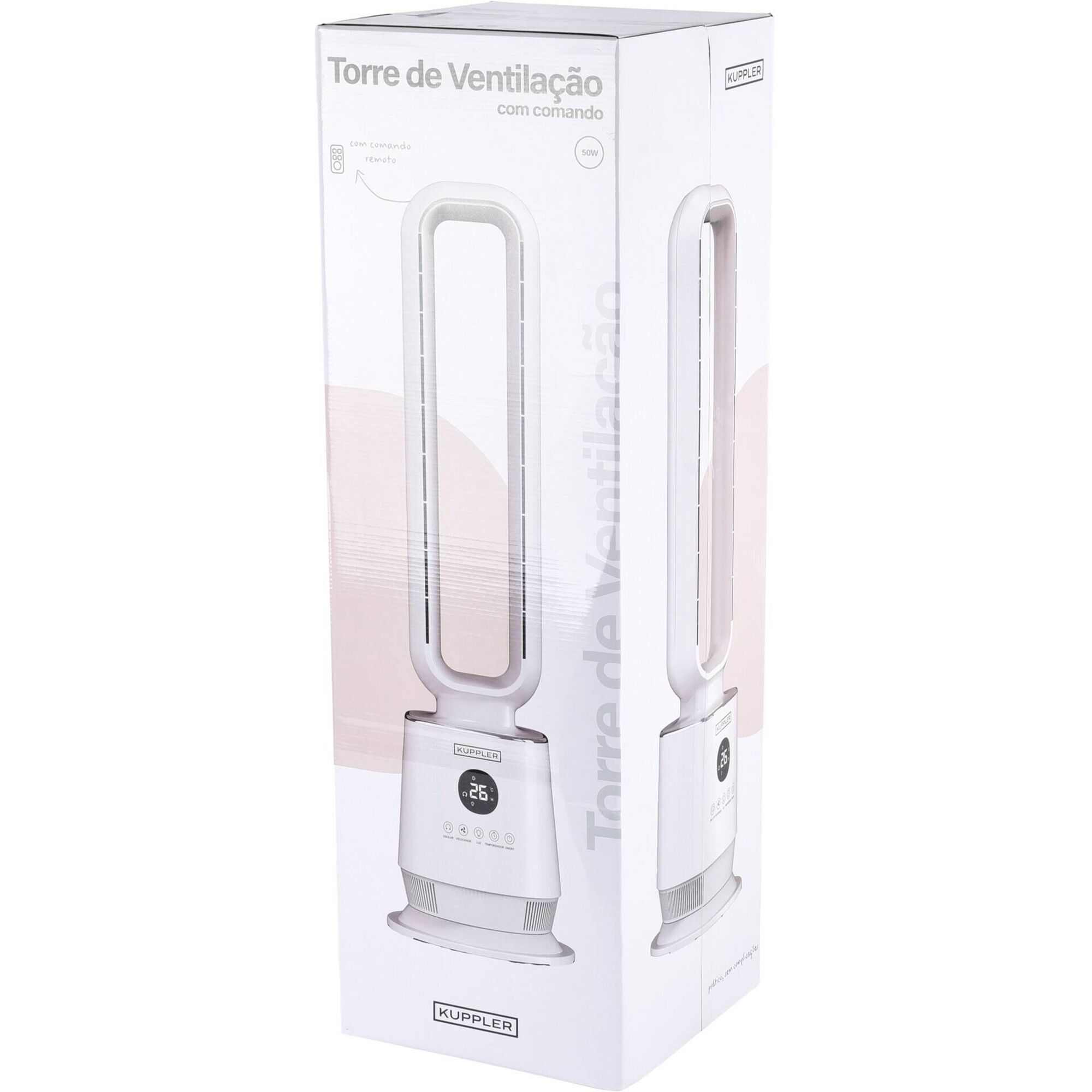 Torre de Ventila&ccedil;&atilde;o 50W com Comando Kuppler