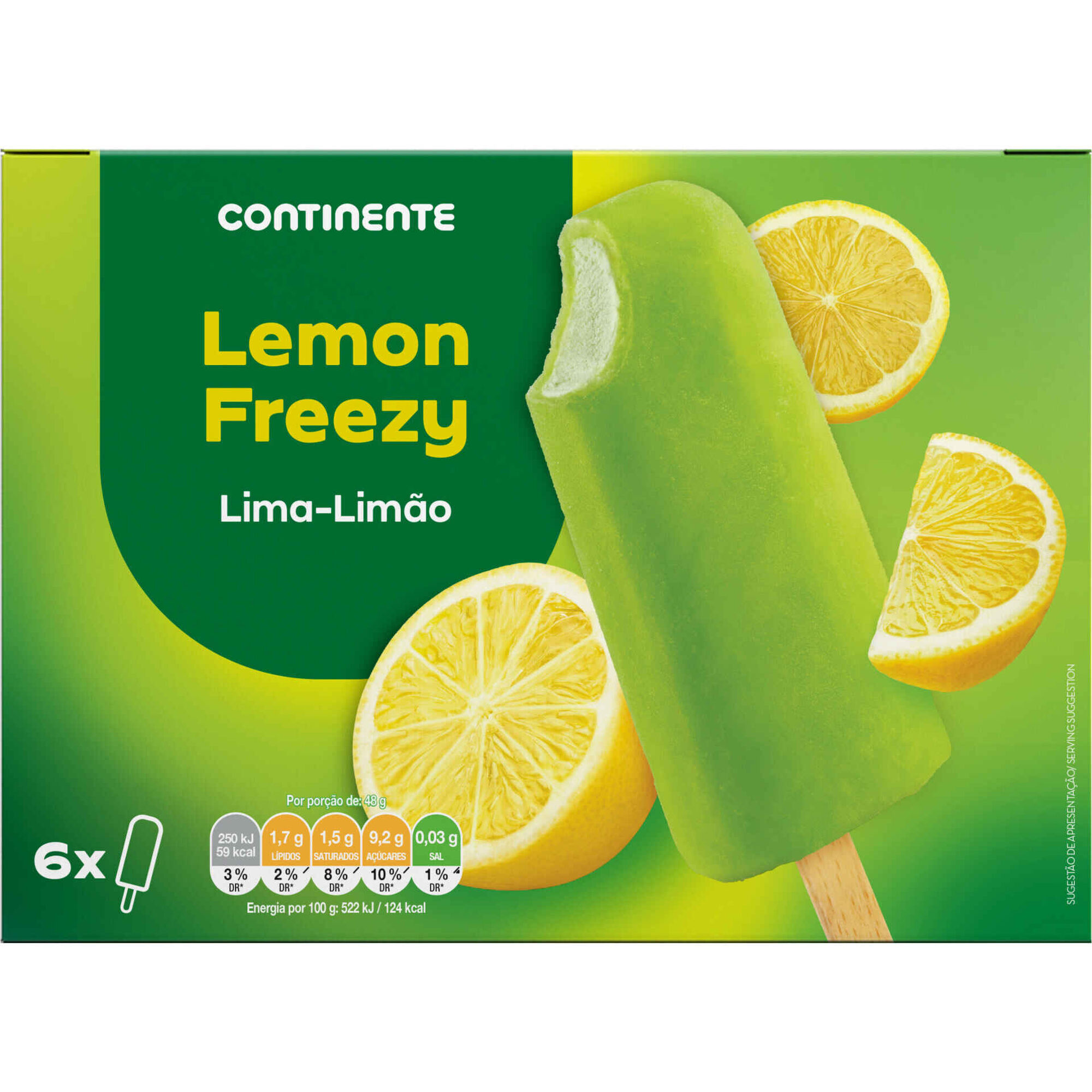 Gelado Lemon Freezy Continente