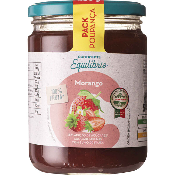 Doce Morango Pack Poupança Continente Equilíbrio