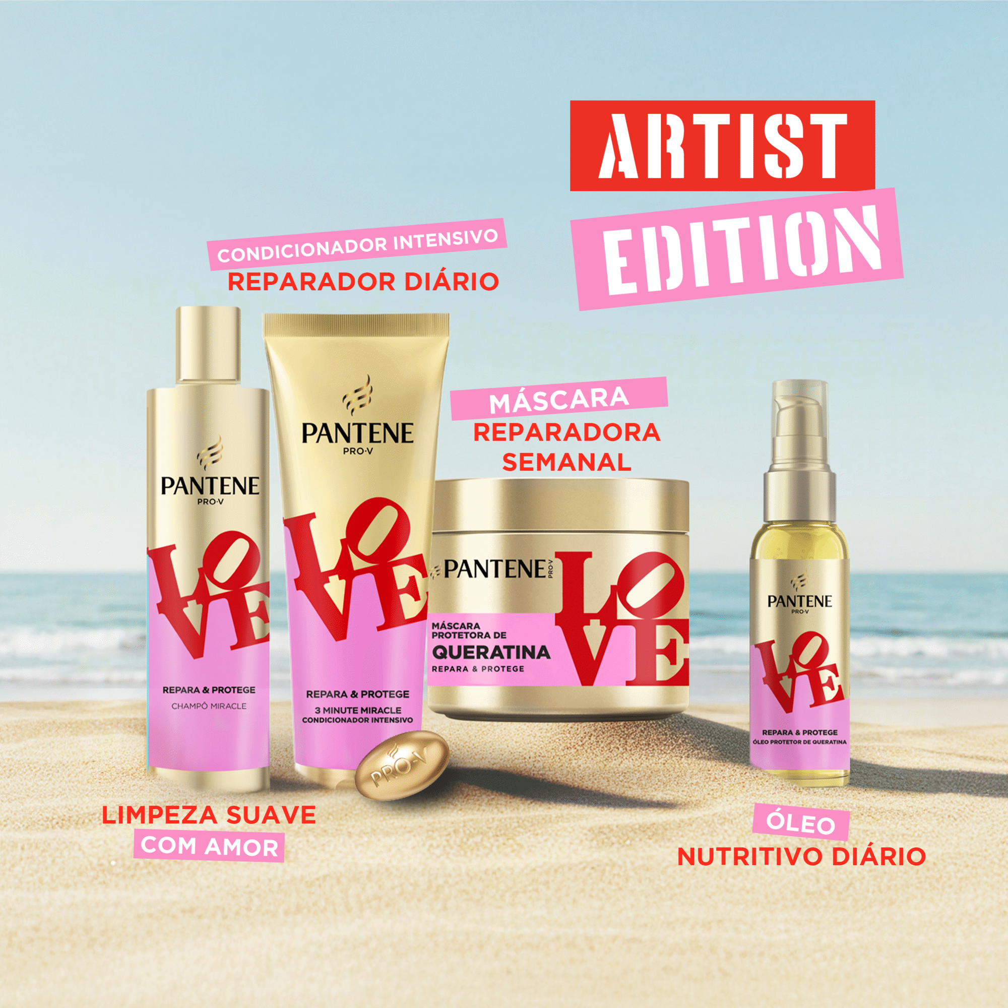 Condicionador Intensivo Repara e Protege Love Pantene