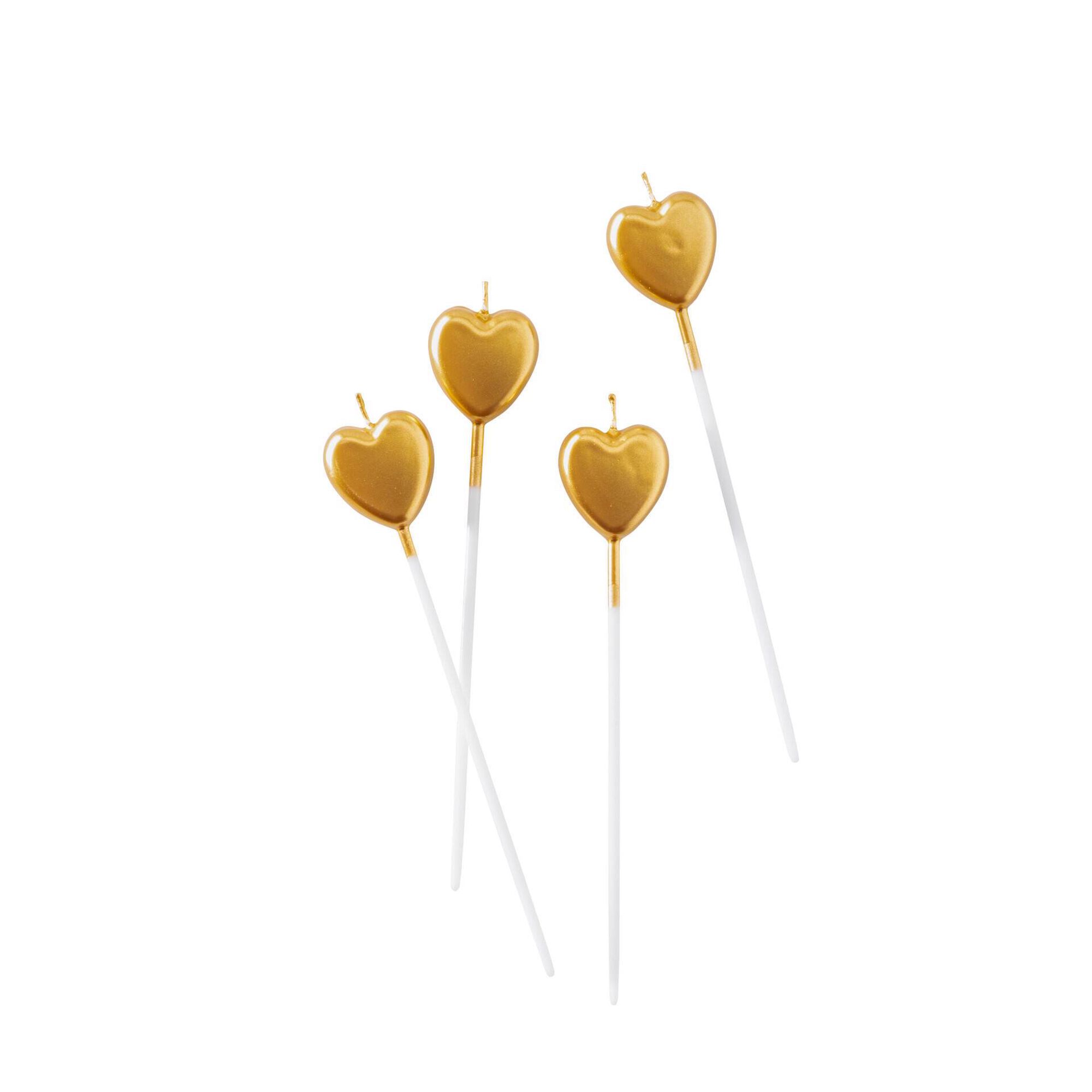 Velas Cora&ccedil;&otilde;es Dourados Kasa