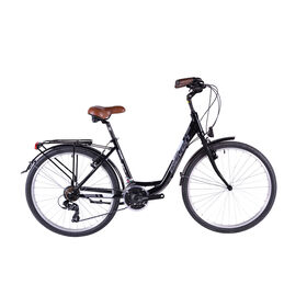 Bicicleta Adulto Roda 26'' 7V Outdoor Preto Eleven Sports