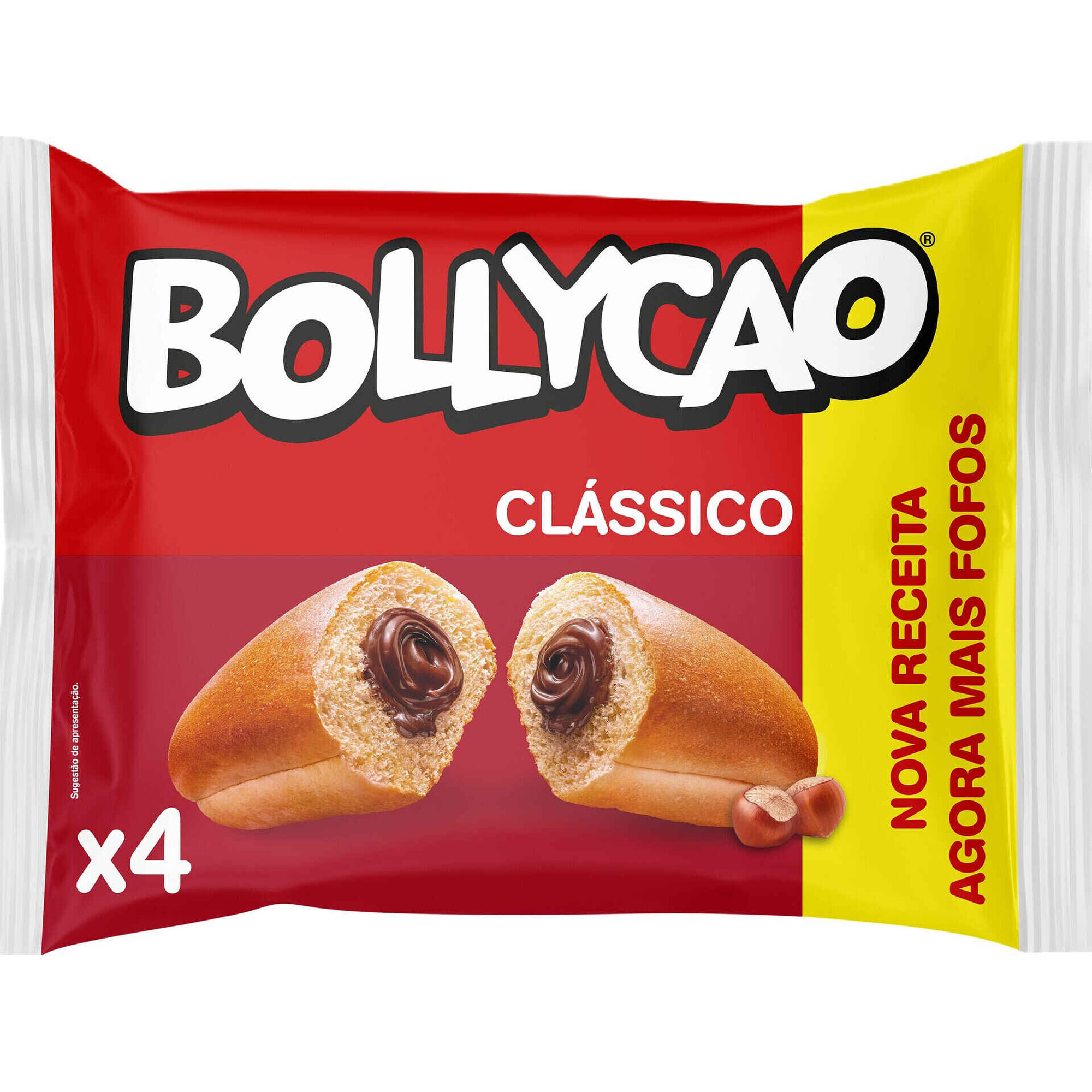 Bolo com Recheio de Chocolate Bollycao