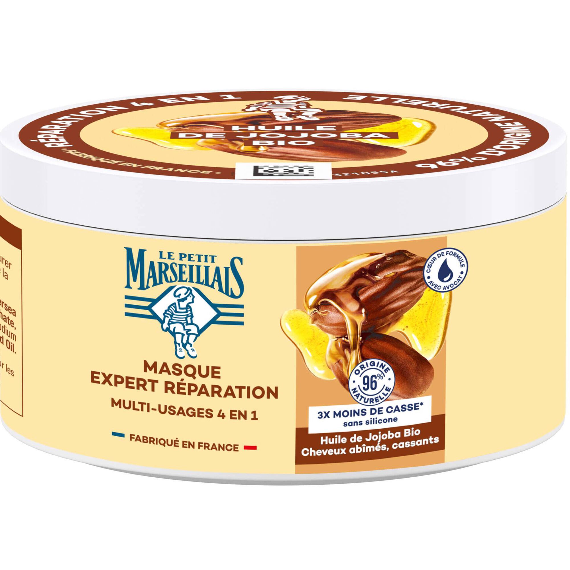 M&aacute;scara Cabelo Repara&ccedil;&atilde;o Jojoba Le Petit Marseillais