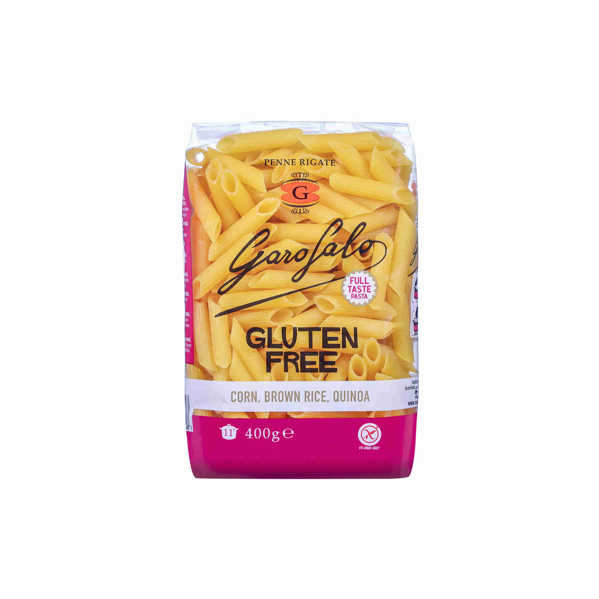 Massa Penne Rigate sem Glúten