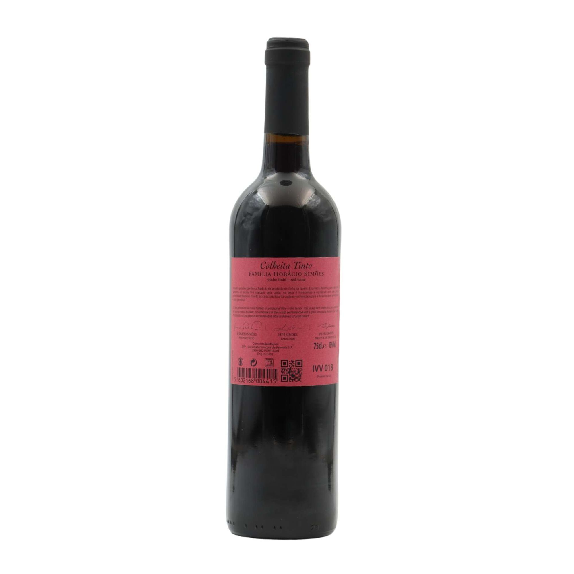 Hor&aacute;cio Sim&otilde;es Colheita Pen&iacute;nsula De Set&uacute;bal Vinho Tinto
