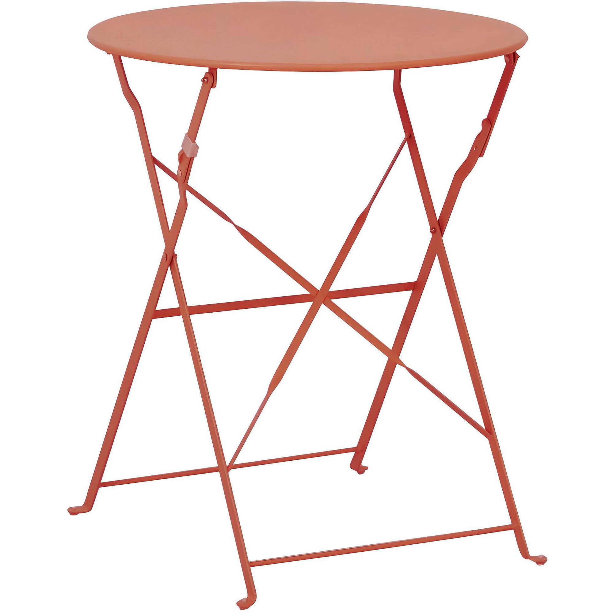 Conjunto de Refeição Mesa e 2 Cadeiras Terracota Conjunto de Refeição Mesa e 2 Cadeiras Terracota