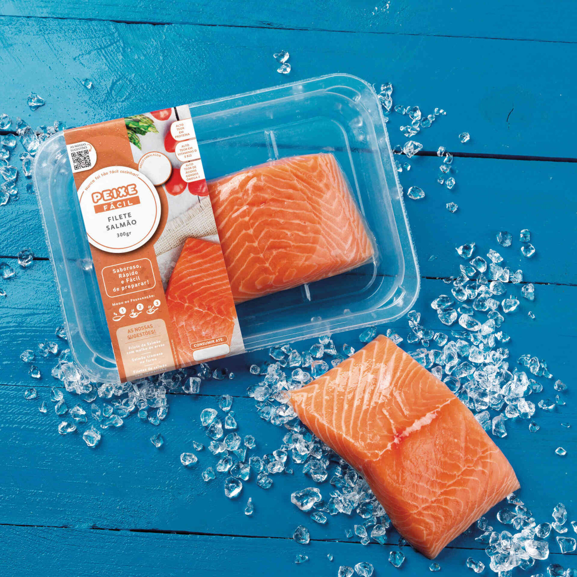 Filetes de Salmão Filetes de Salmão