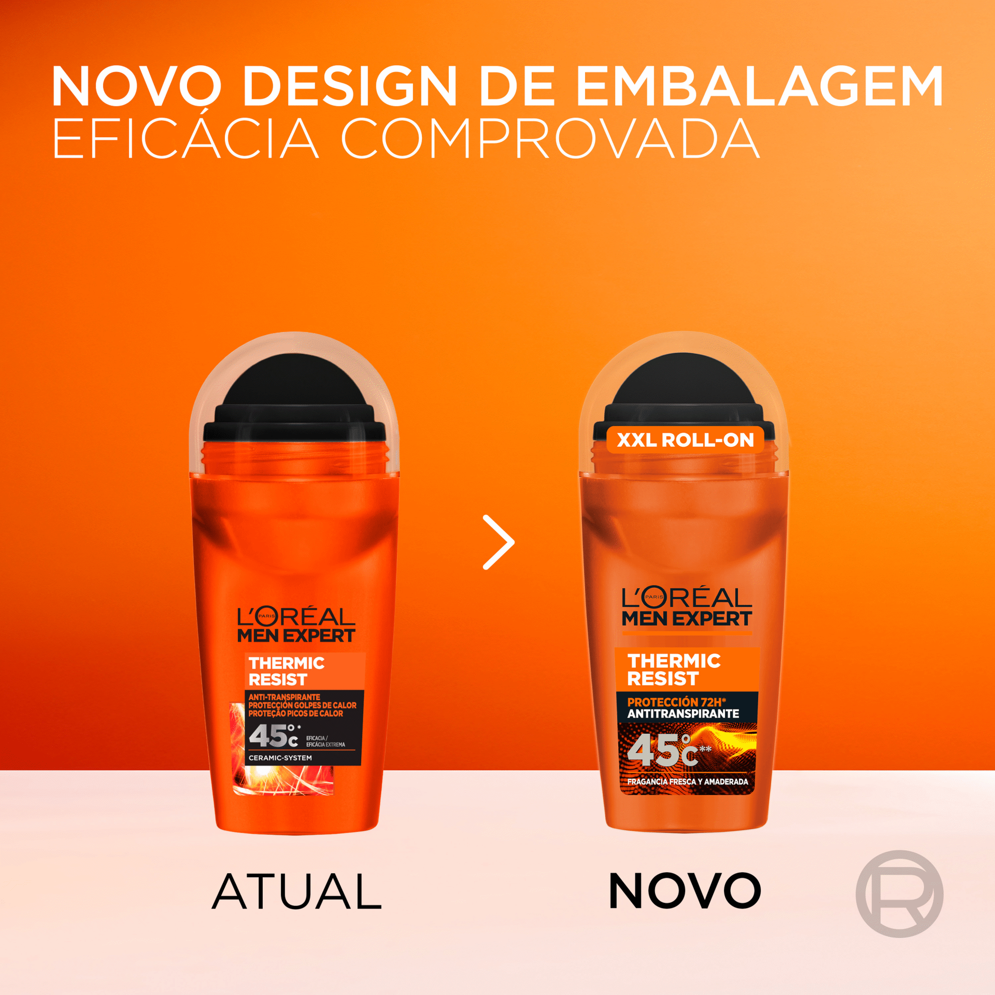 Desodorizante Roll On Expert Thermic Resist L'Or&eacute;al Paris Men Expert, , hi-res