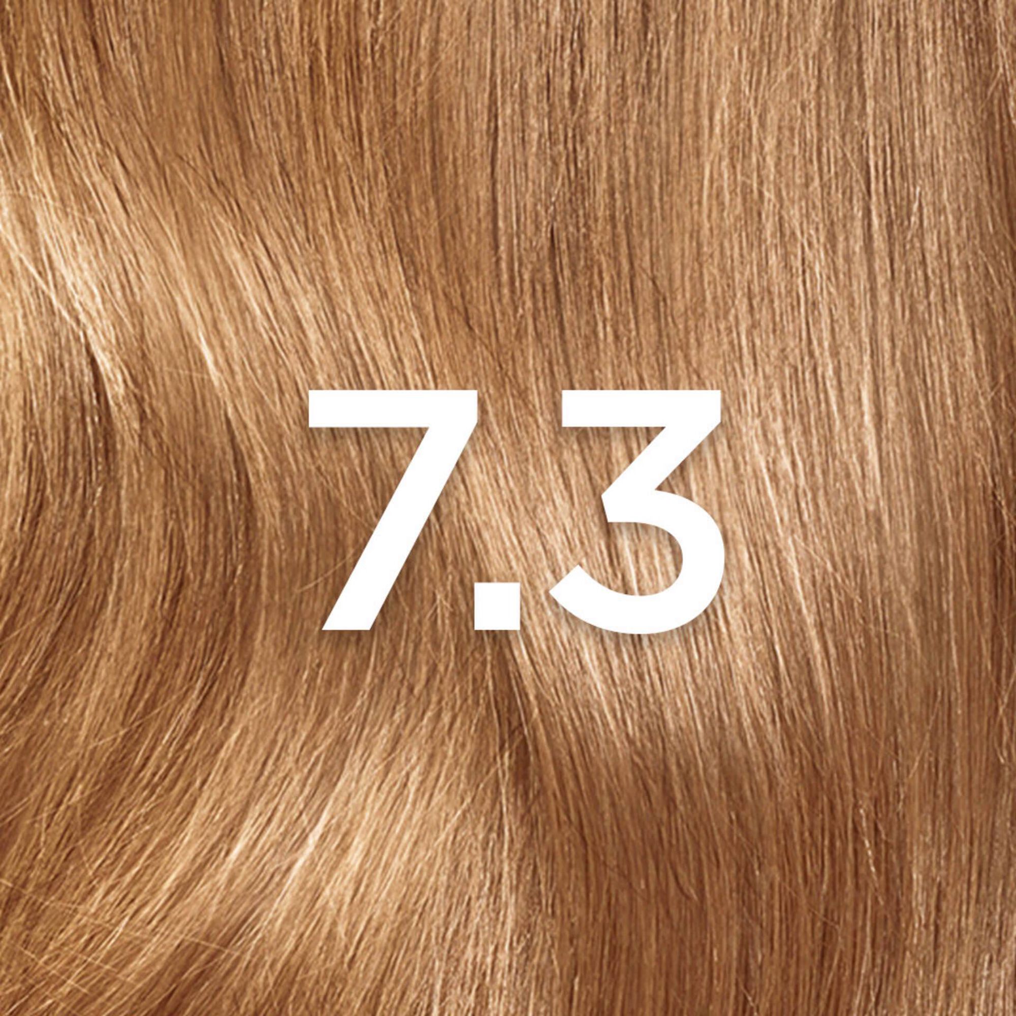 Colora&ccedil;&atilde;o Permanente Excellence Creme Louro Dourado 7.3