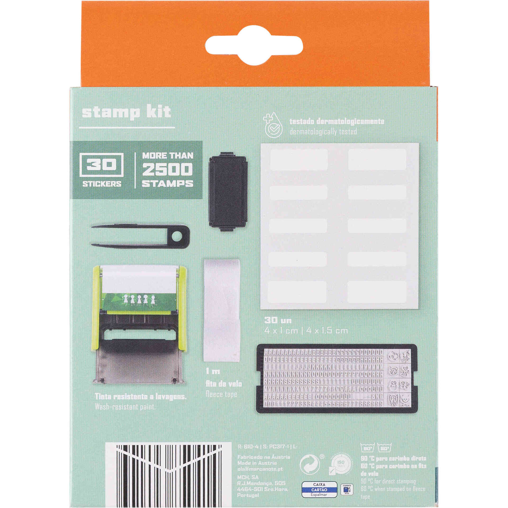 Kit Carimbos e Etiquetas Note!