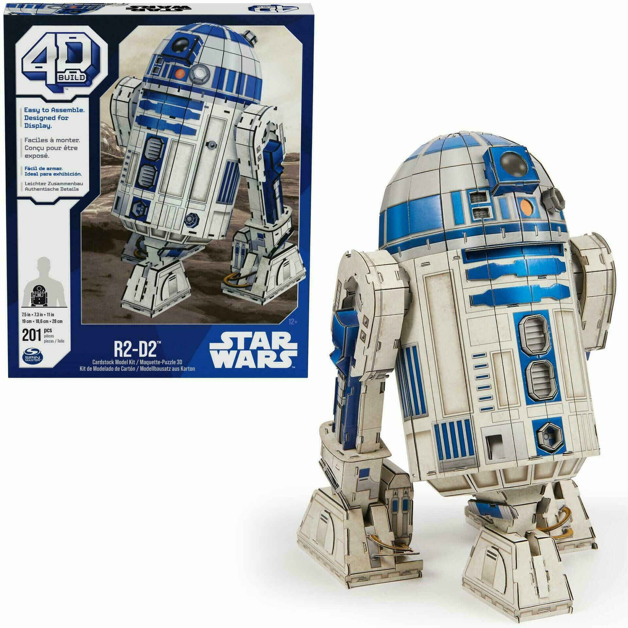 Puzzle 4D R2D2 Star Wars 201 Peças