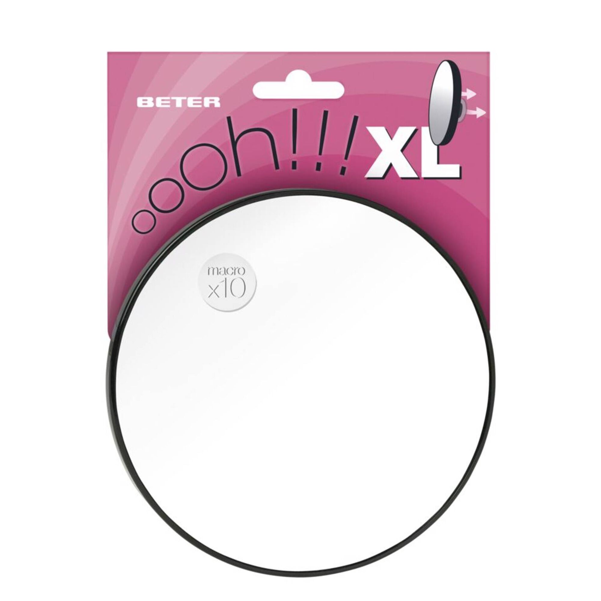 Espelho OOOH! X10 com Ventosas XL BETER