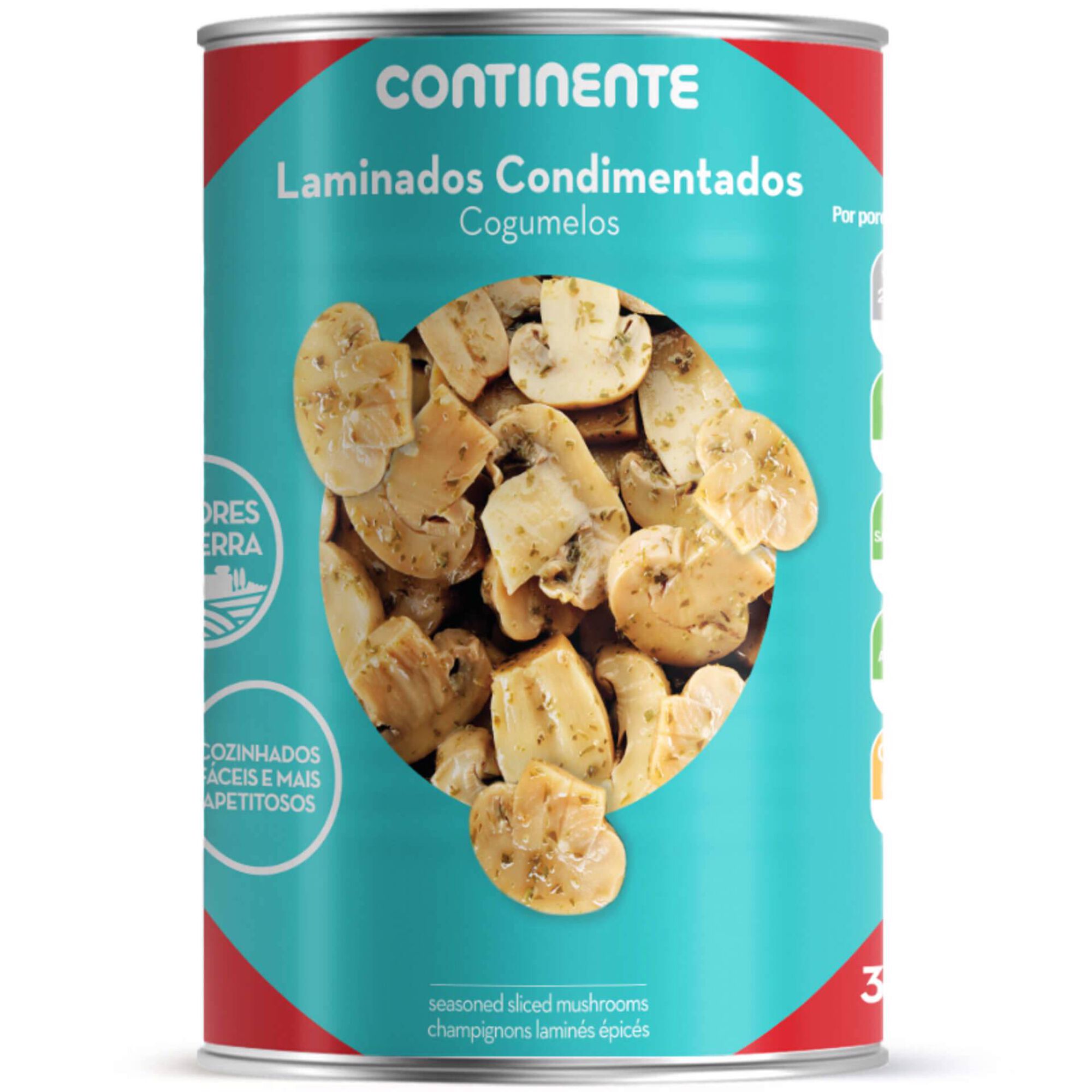 Cogumelos Laminados Condimentados Cogumelos Laminados Condimentados