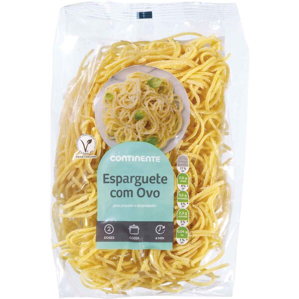 Esparguete com Ovo Continente
