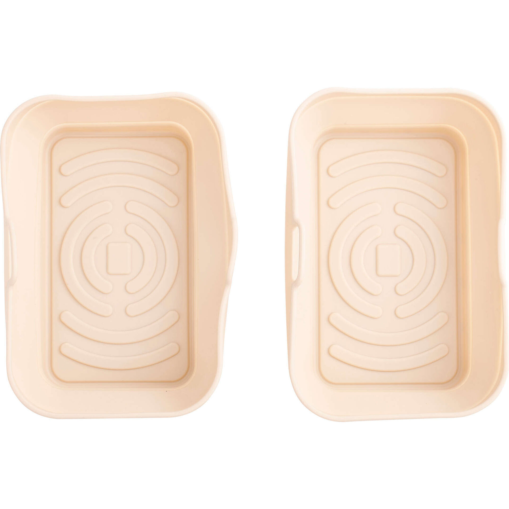 Conjunto 2 Formas Silicone 19,8x13,1cm para Air Fryer