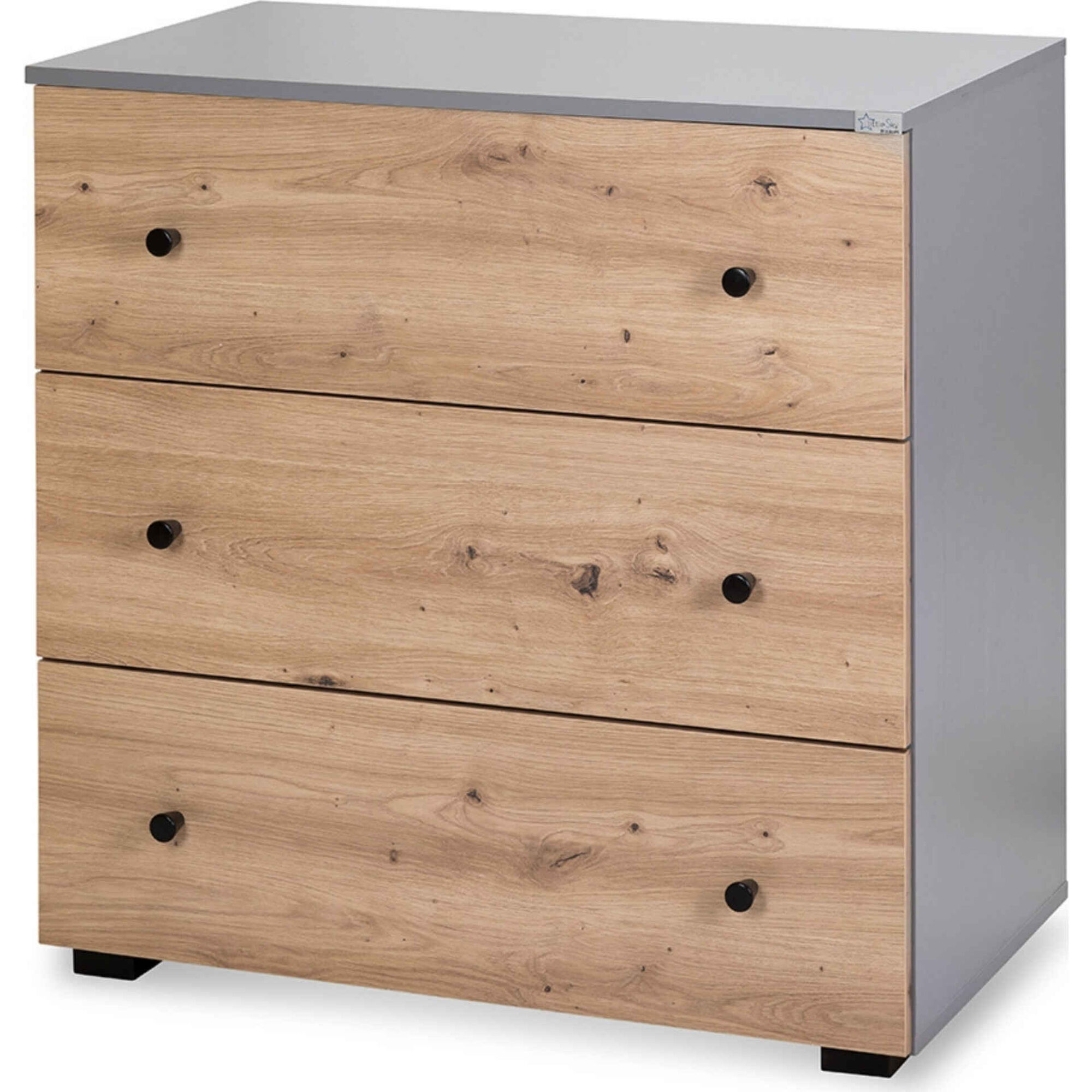 Cómoda 80x48x81cm Pauline Grafite