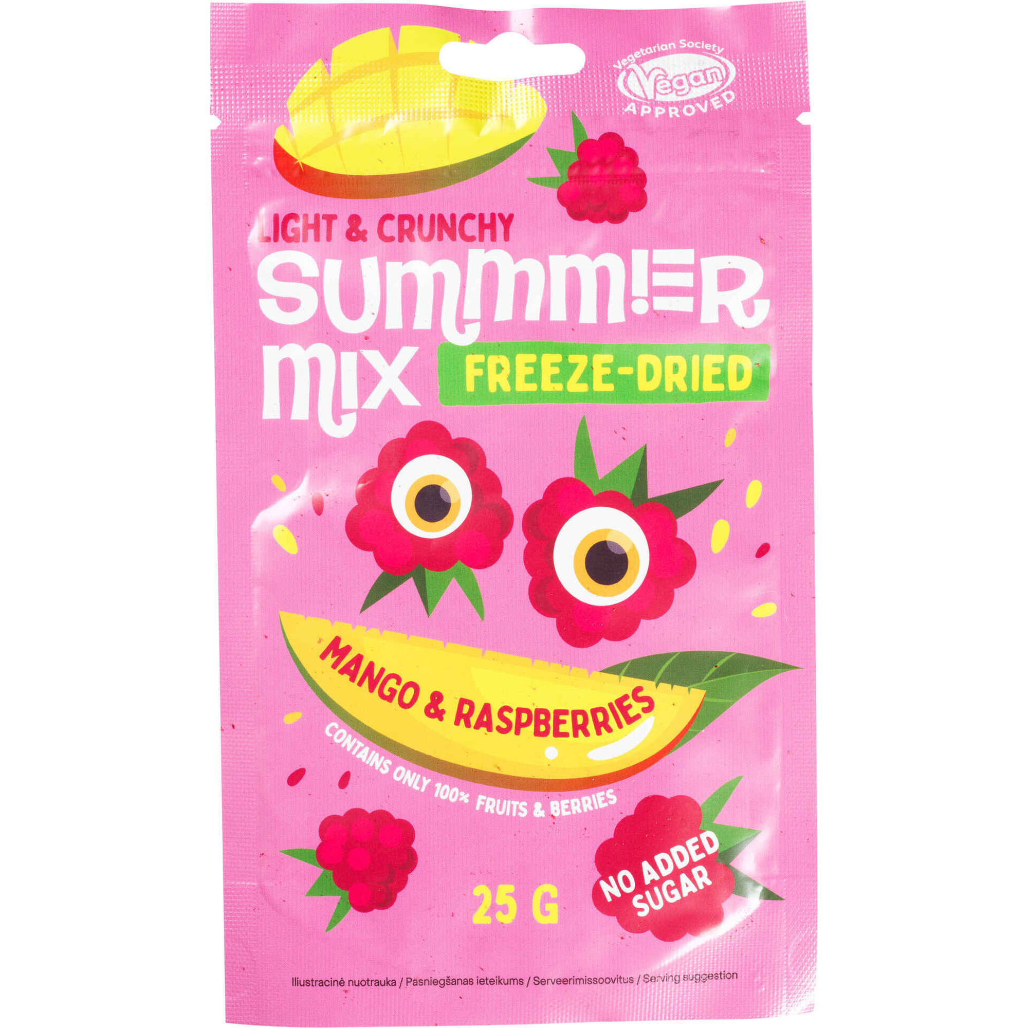 Mix Mango e Framboesa Liofilizado Summmer
