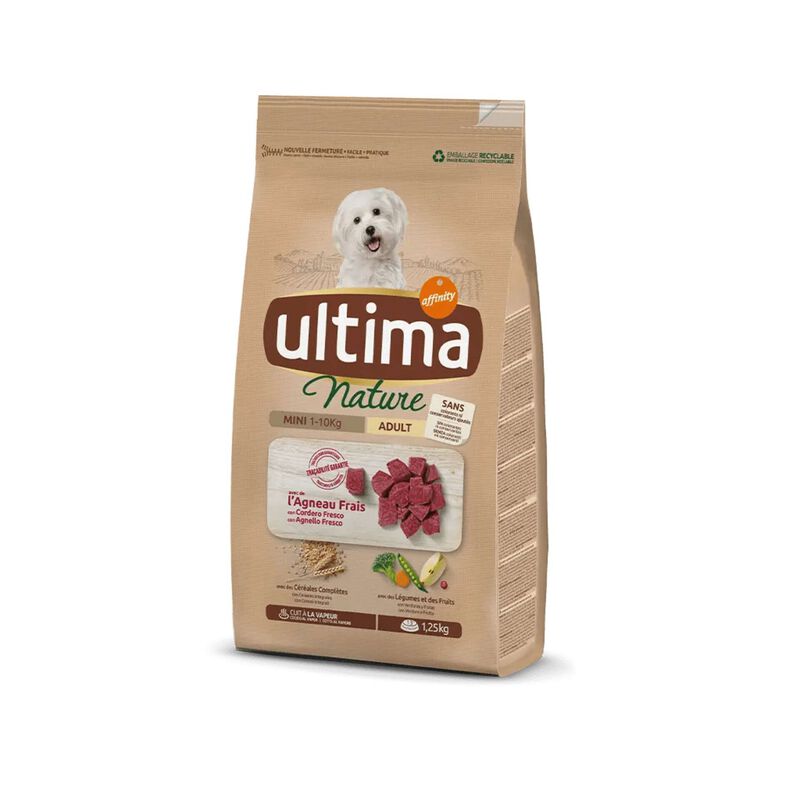 Ração para Cão Adulto Mini Borrego Affinity Ultima Nature
