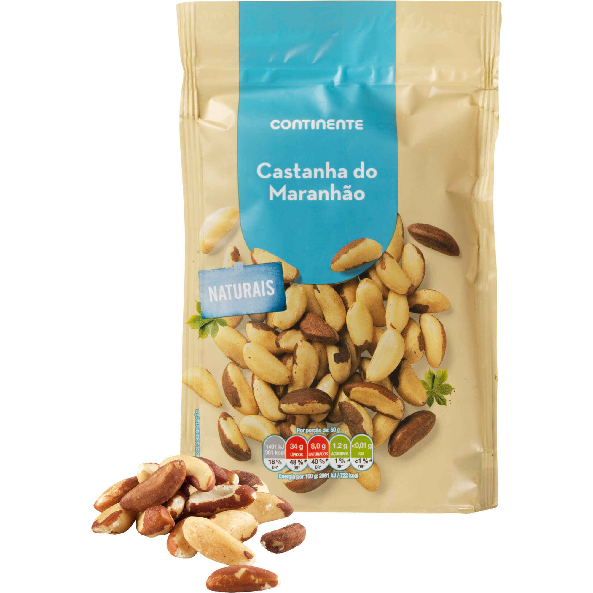 Miolo de Castanha do Maranh&atilde;o