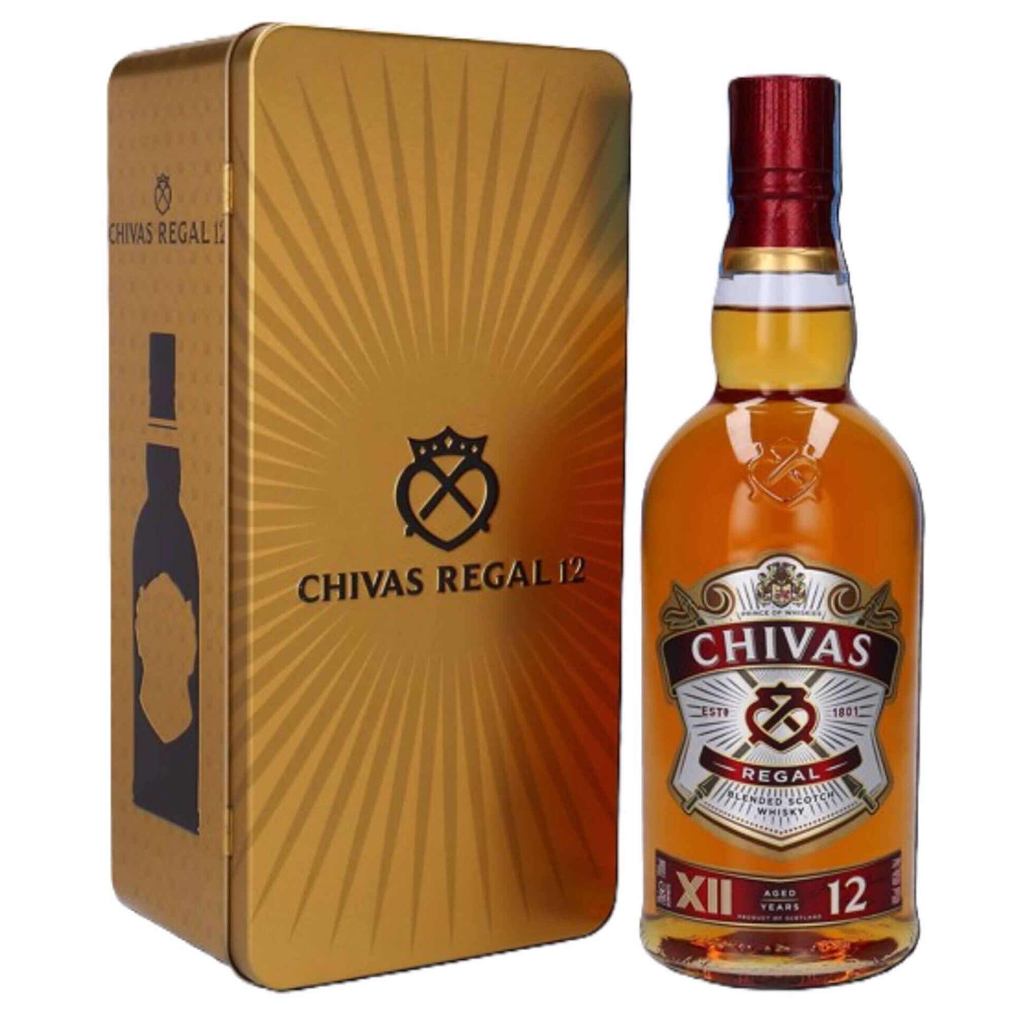 Whisky Scotch Chivas Regal 12 Anos