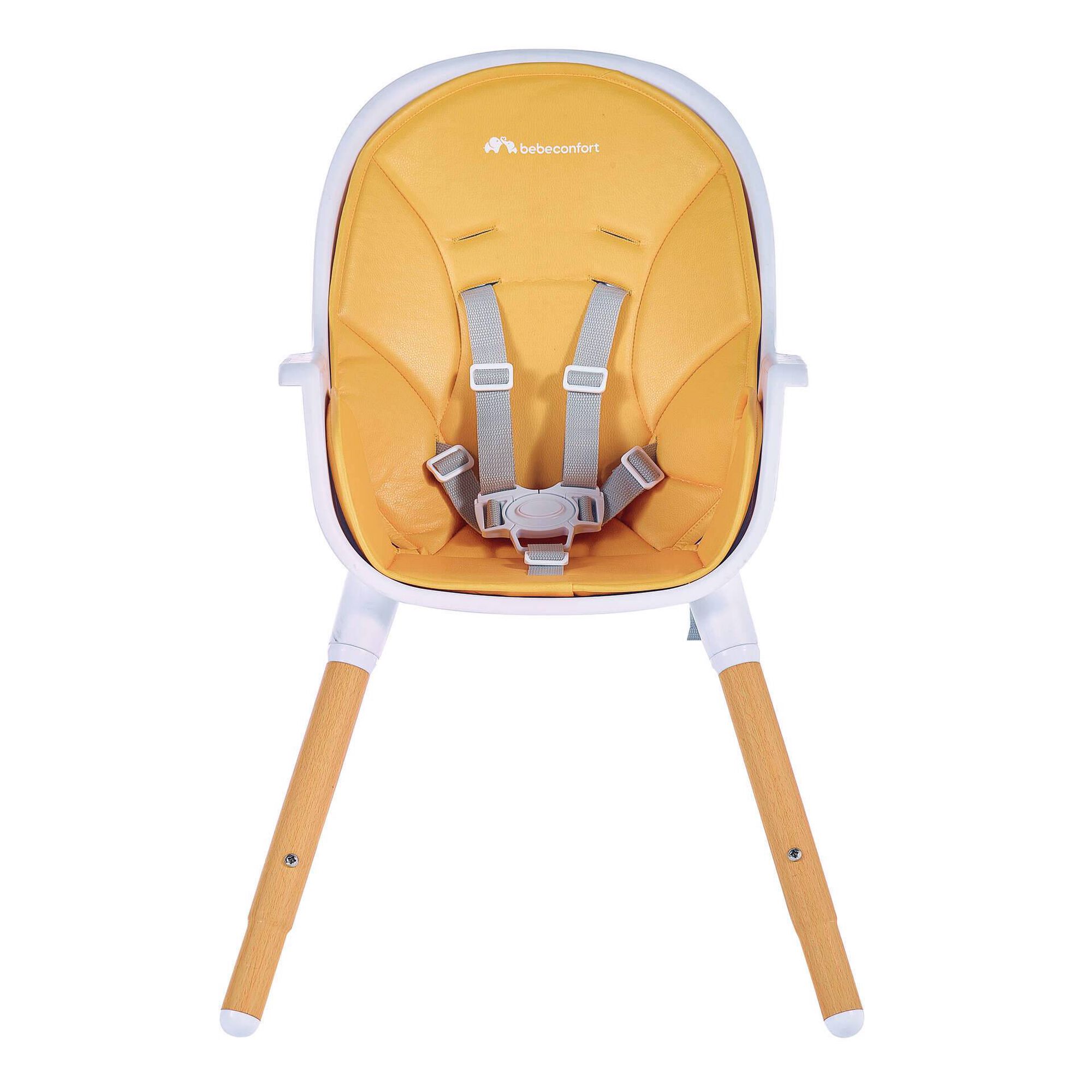 Bebeconfort Avista Cadeira evolutiva que se transforma em cadeira infantil,  com acolchoado e bandeja, de 6 meses a 30 kg, cor mineral verde