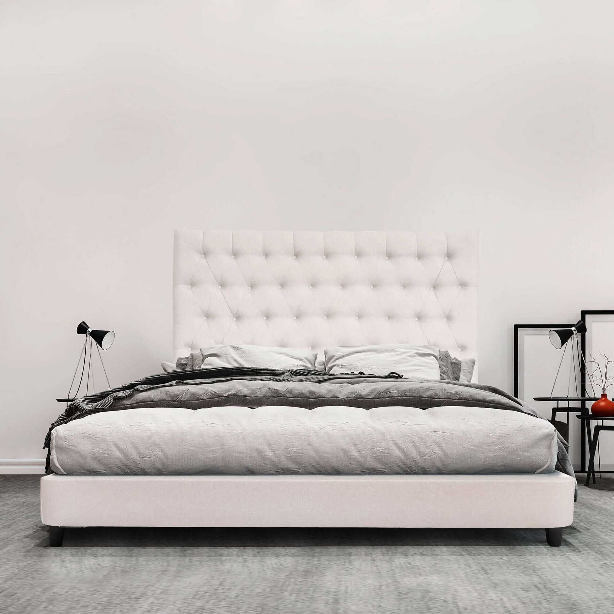 Cabeceira Nagoya White 90cm Dreamura