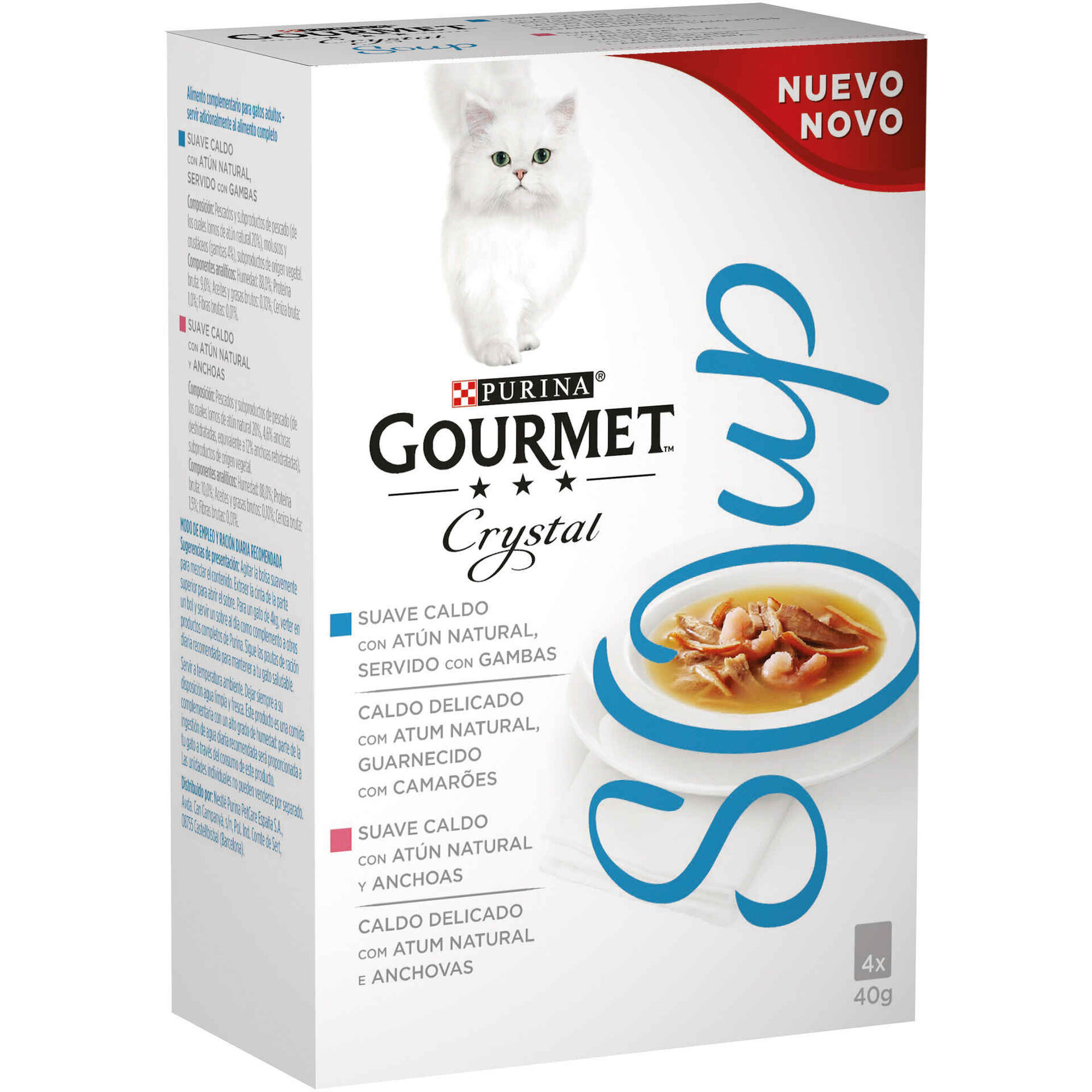 Comida Húmida para Gato Adulto Soup Atum Saquetas Comida Húmida para Gato Adulto Soup Atum Saquetas