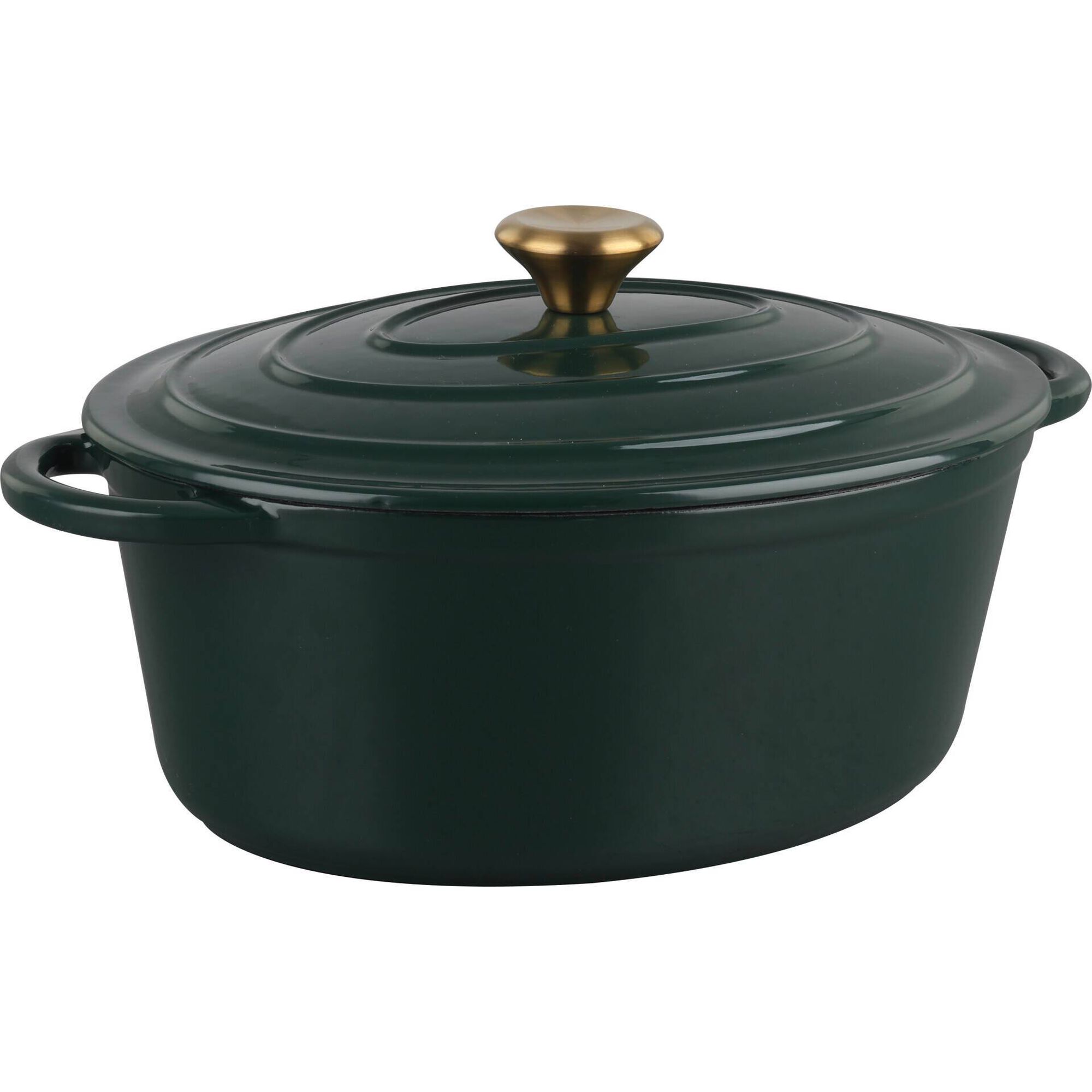Assadeira Ferro Fundido 4L Verde Kasa