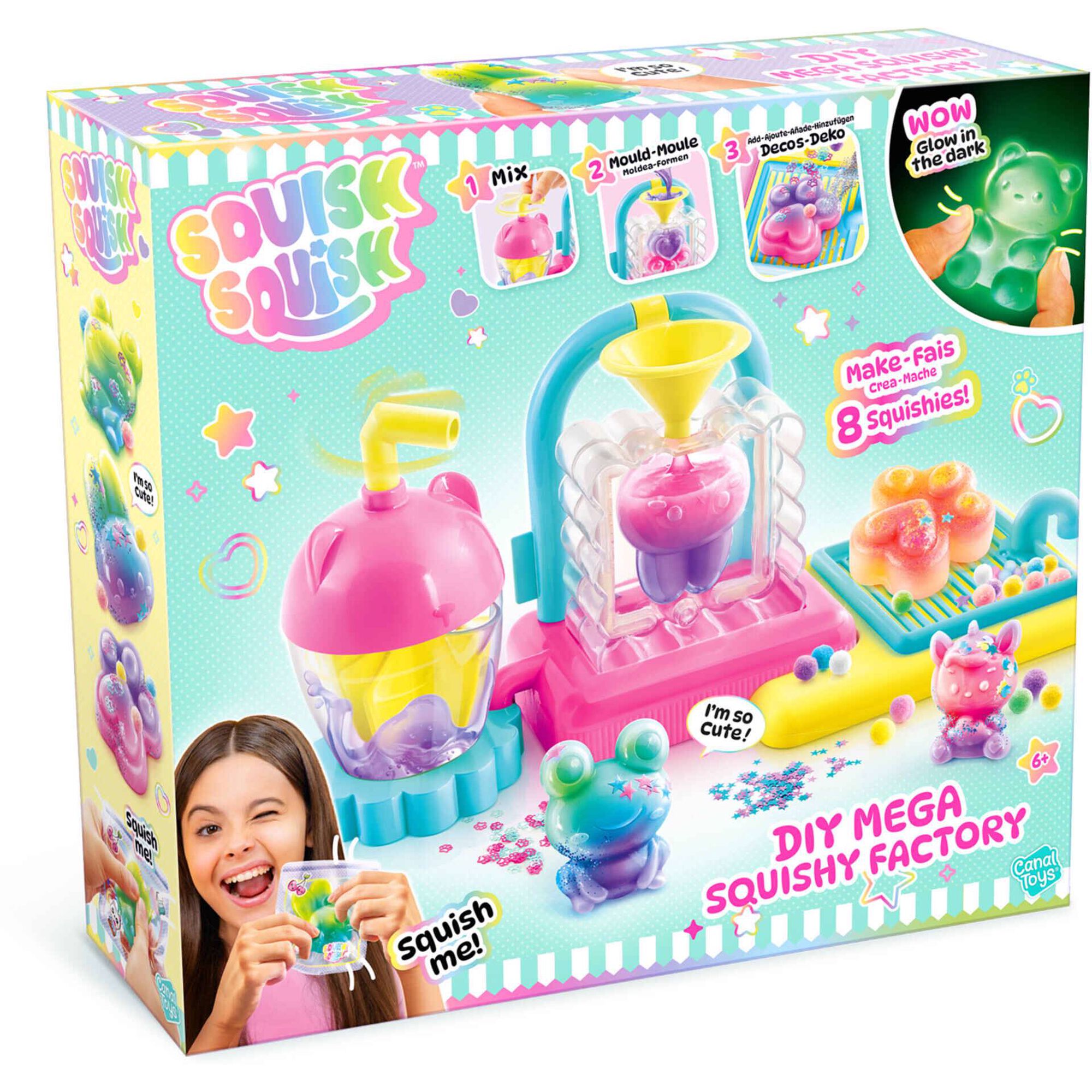 Canal Toys - Mega F&aacute;brica de Squishy DIY