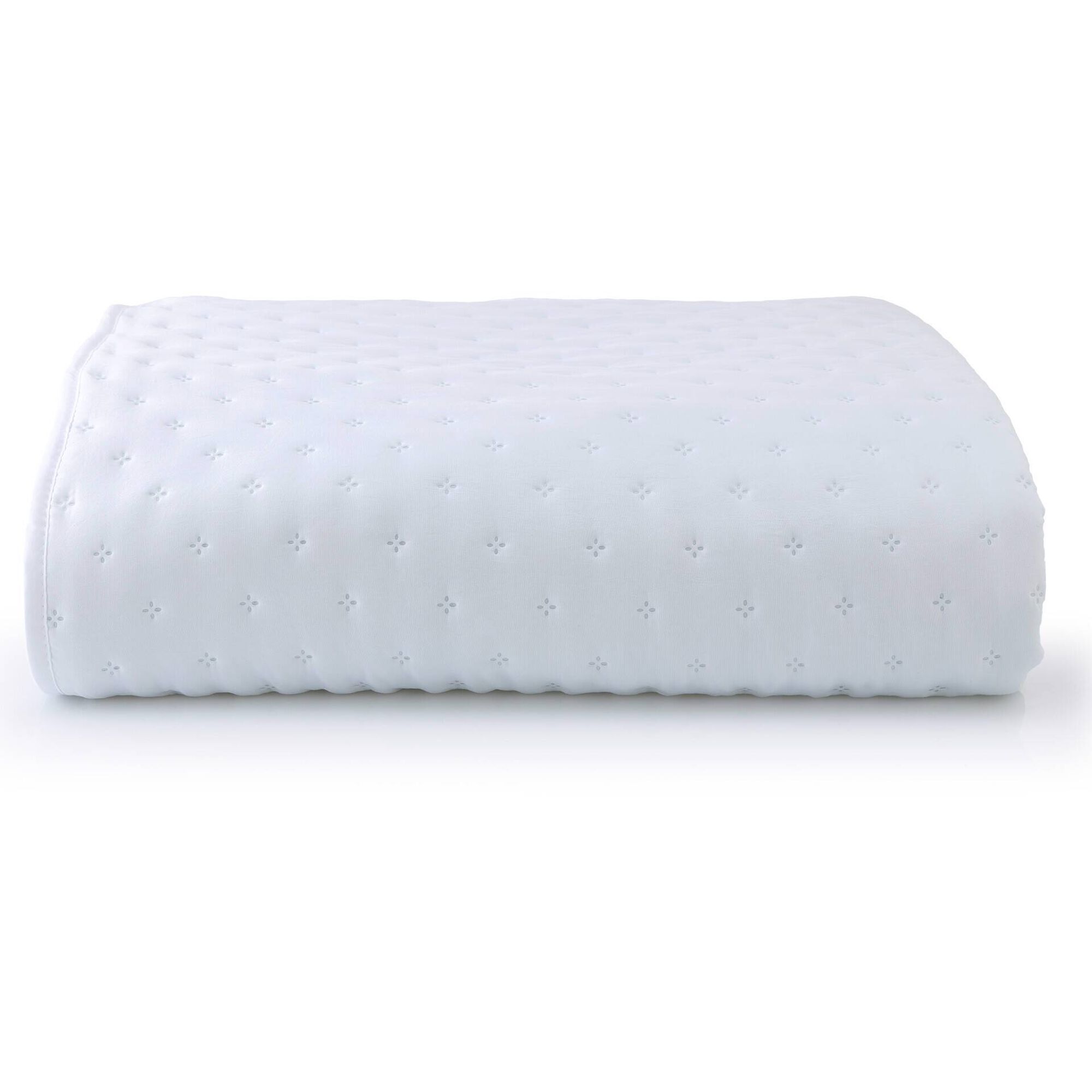 Colcha Washed Branco Kasa