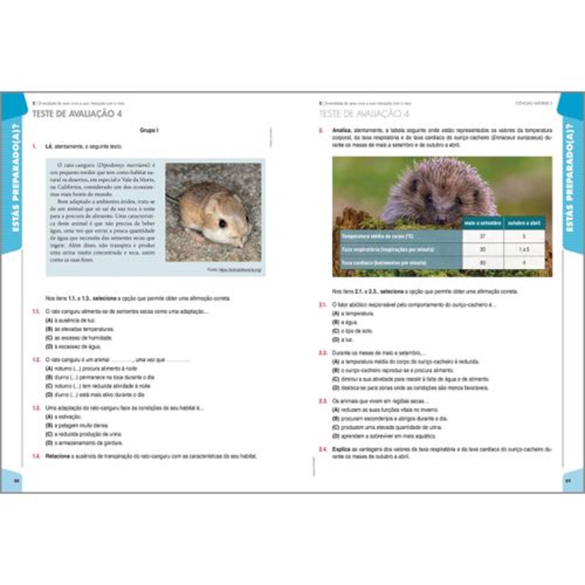 Preparar os Testes - Ciências Naturais - 5º Ano