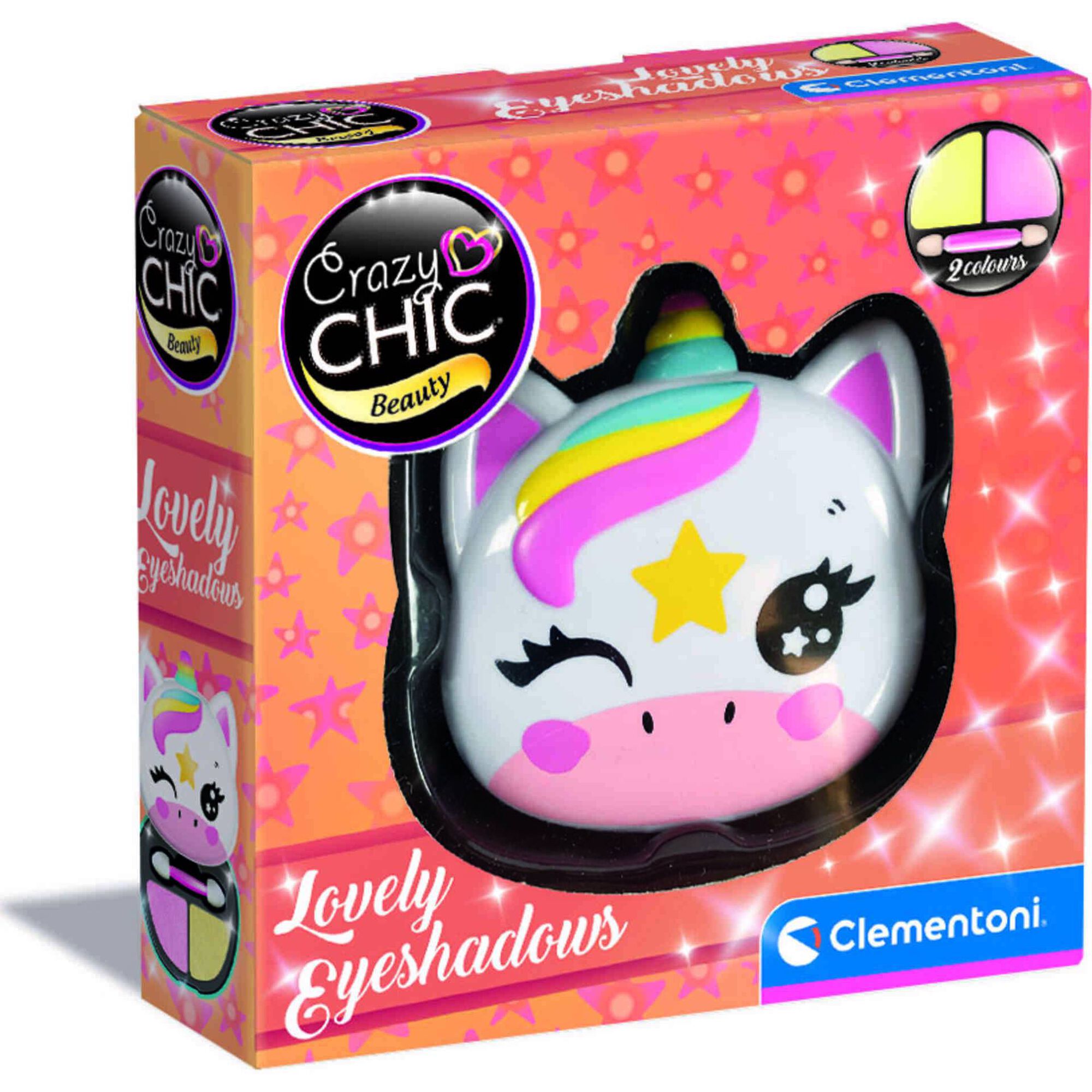 Clementoni - Mini Kit de Sombras Crazy Chic (v&aacute;rios modelos)