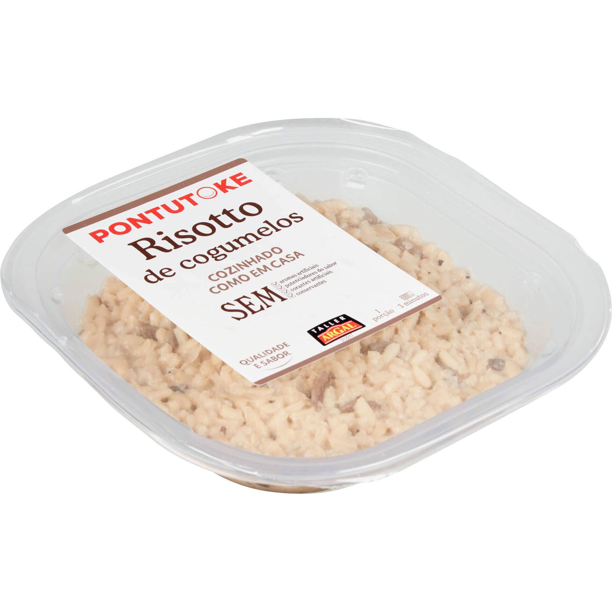 Risotto de Cogumelos Argarl
