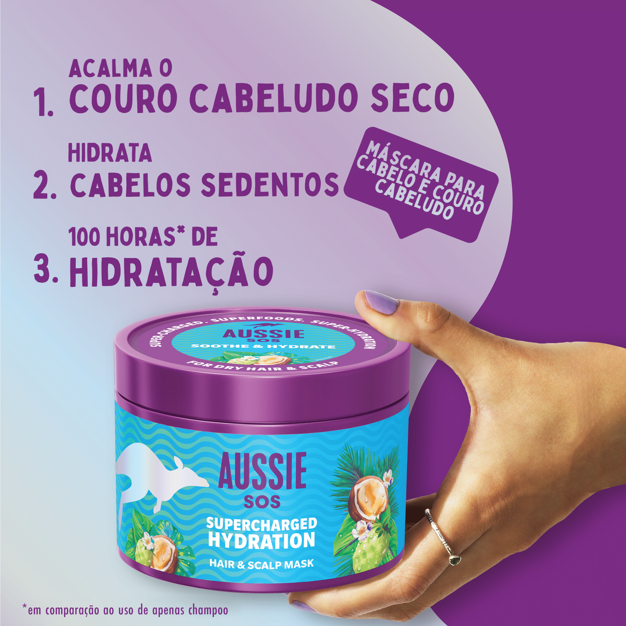 Máscara Cabelo SOS Soothe & Hydrate