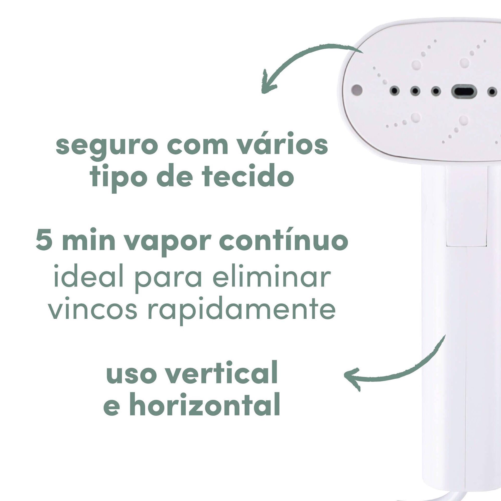 Ferro a Vapor Vertical 1500W Kuppler