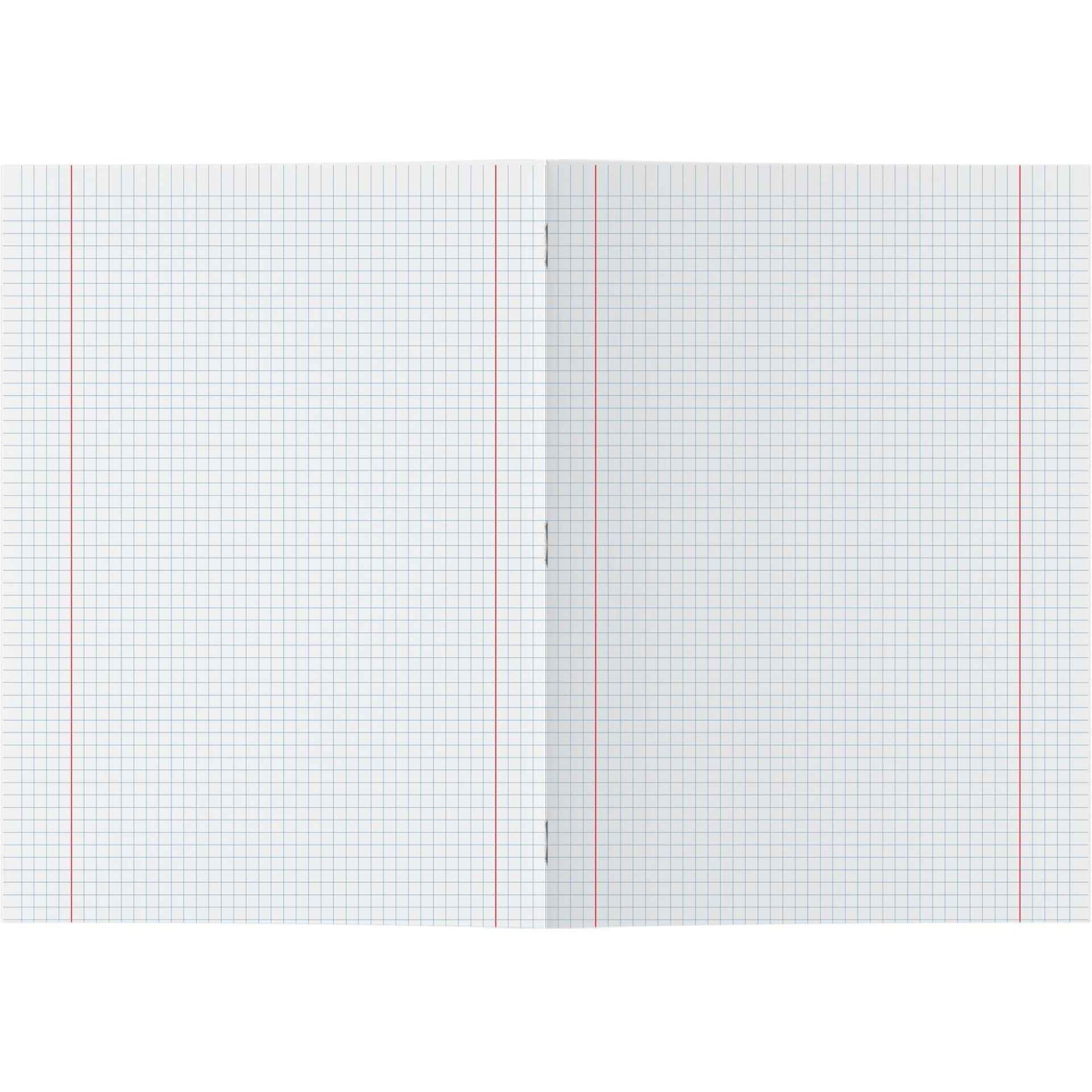 Caderno Agrafado Plastificado Quadriculado A4 Preto Note!