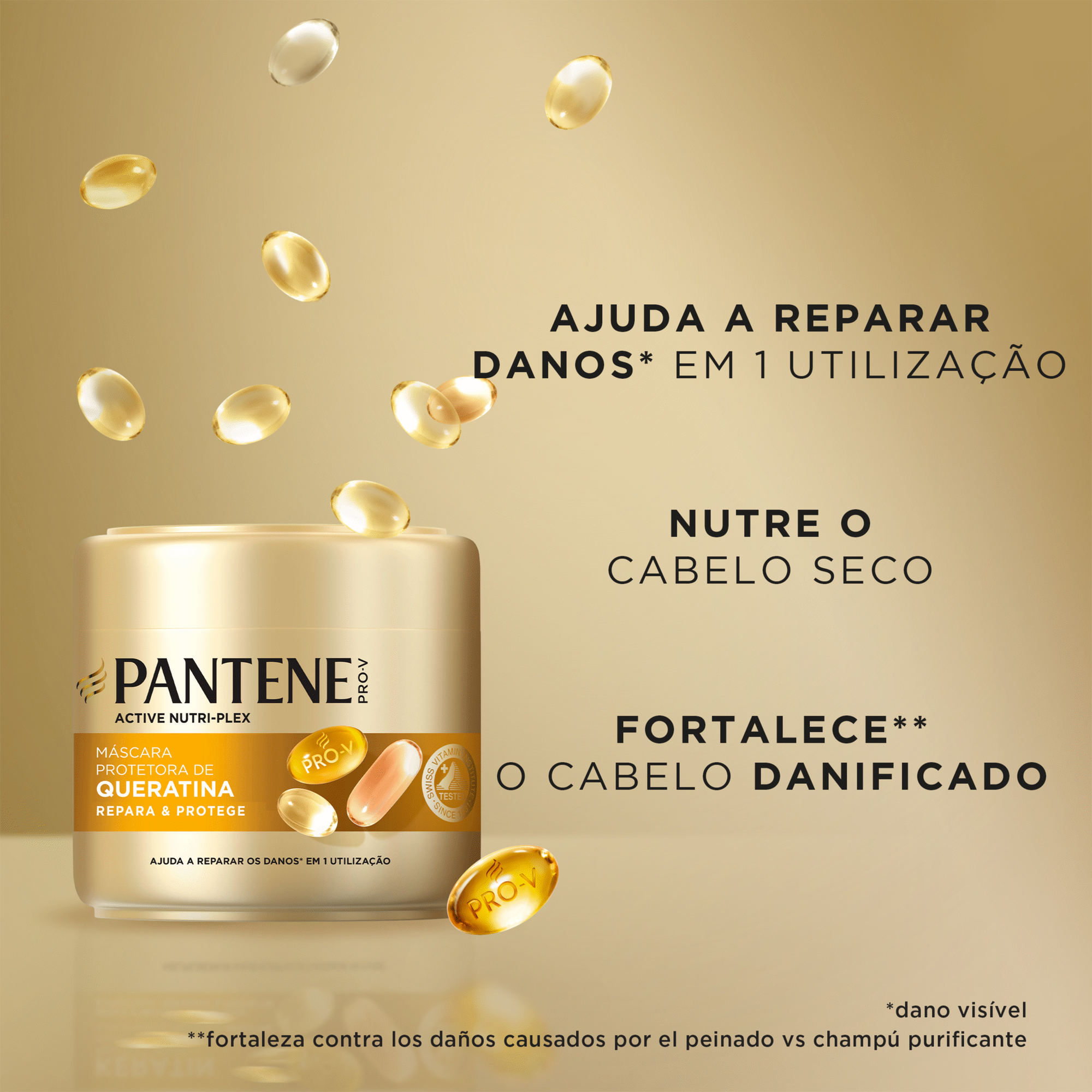 M&aacute;scara Cabelo Repara e Protege